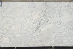 Calacatta Caldia Honed Marble (129x65) [Lots #669 & #604) - 50% OFF: $2,500