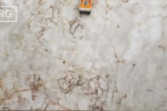 Crystal White Polished Quartzite (118x71) [Lot #209] *Dublin *Single Slab Sale $3500