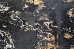 Titanium Polished Granite (129x77) [Lot #345]*Single Slab Sale: $1300