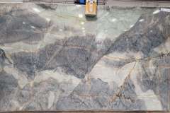 Zuma Blue Polished Quartzite (approx 125x78) [Lot #289] *SINGLE SLAB: $2500