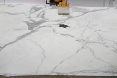 Calacatta Franchi Honed Marble (approx 101x74) [Lot#345] *SINGLE: $3,000