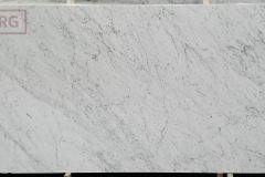 Bianco Carrara Extra Select Honed Marble (113x57) [Lot #704]