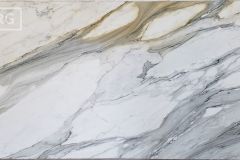 Calacatta Borghini Extra Honed Marble (119x68) [Lot 375]