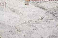 Calacatta Cremo Extra Honed Marble (121x77) [Lot #079]