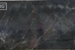 Illusion Black Polished Marble (113x67) [Lot #684]