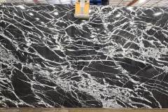 Monaco Black Polished Marble (approx 110x66) [Lot#210]