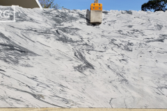 Pearl Grey Honed Marble (116x59) [Lot #497]