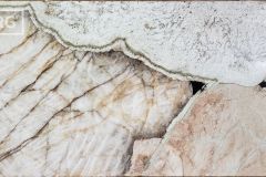Patagonia Glacier Polished Quartzite (132x78) [Lot #023]