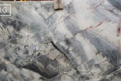 Ijen Blue Polished Quartzite (128x77) [Lot #665]