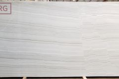 Maximus White Satin Quartzite (approx 133x79) [Lot #565]