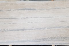 Silver Filled & Honed Travertine (115x61) [Lot #222]