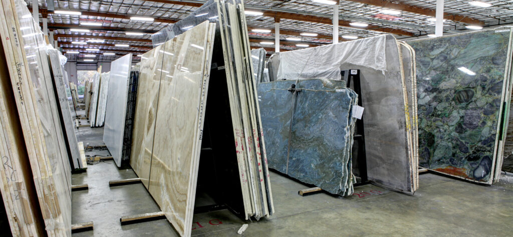 IRG Stone Surfaces ready to purchase in warehouse