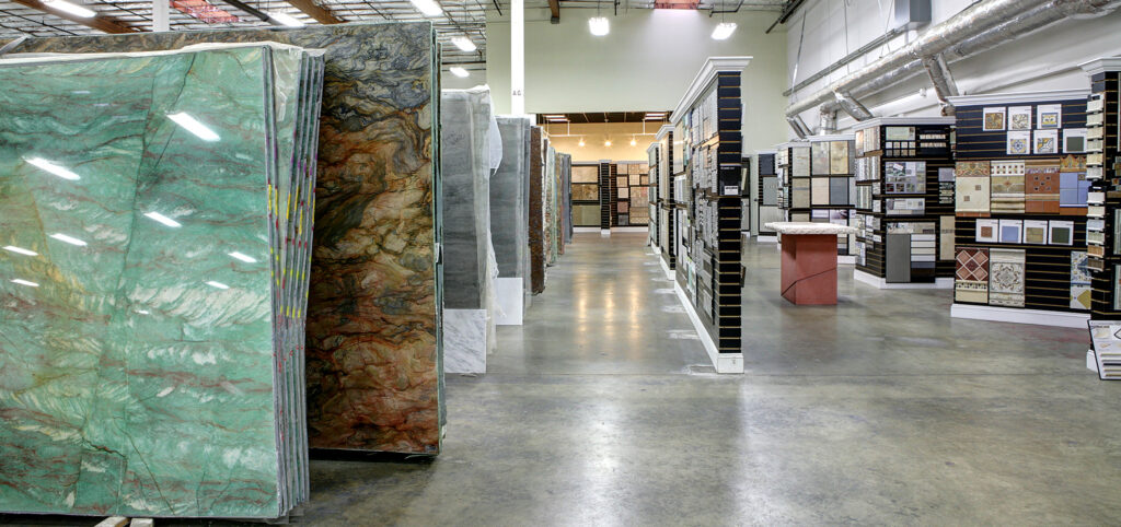 Stone Surfaces at the IRG Showroom